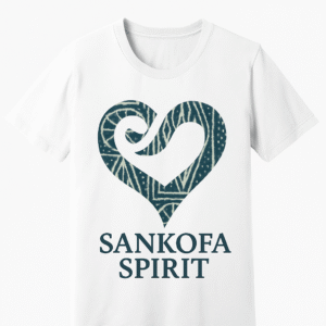 Sankofa Heart T-shirt