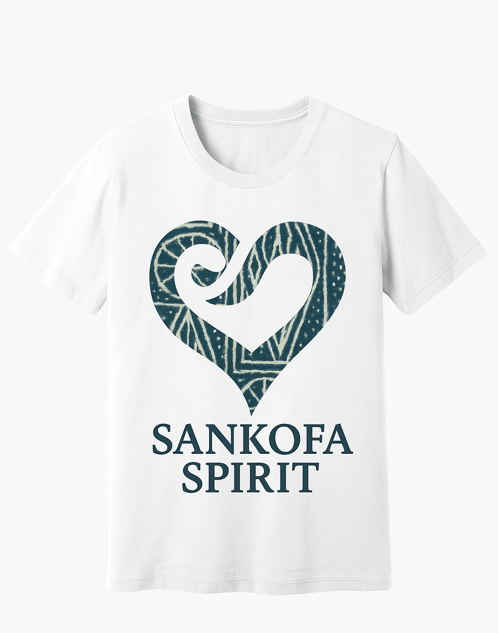 Sankofa Heart Tee Sankofa Heart T-shirt