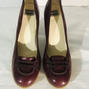 Lacoste Burgundy Pumps.